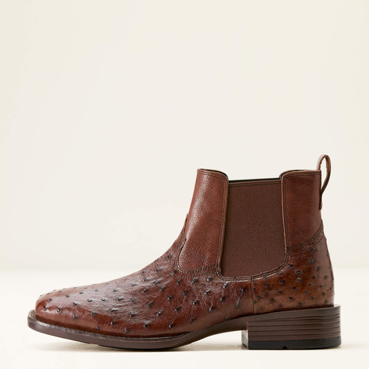 Booker Chelsea Wide Square Toe Western Boot - US 4561