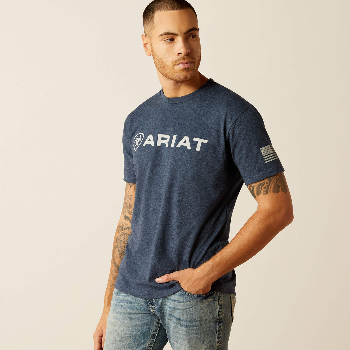 Ariat Shield Flag T-Shirt - US 5736