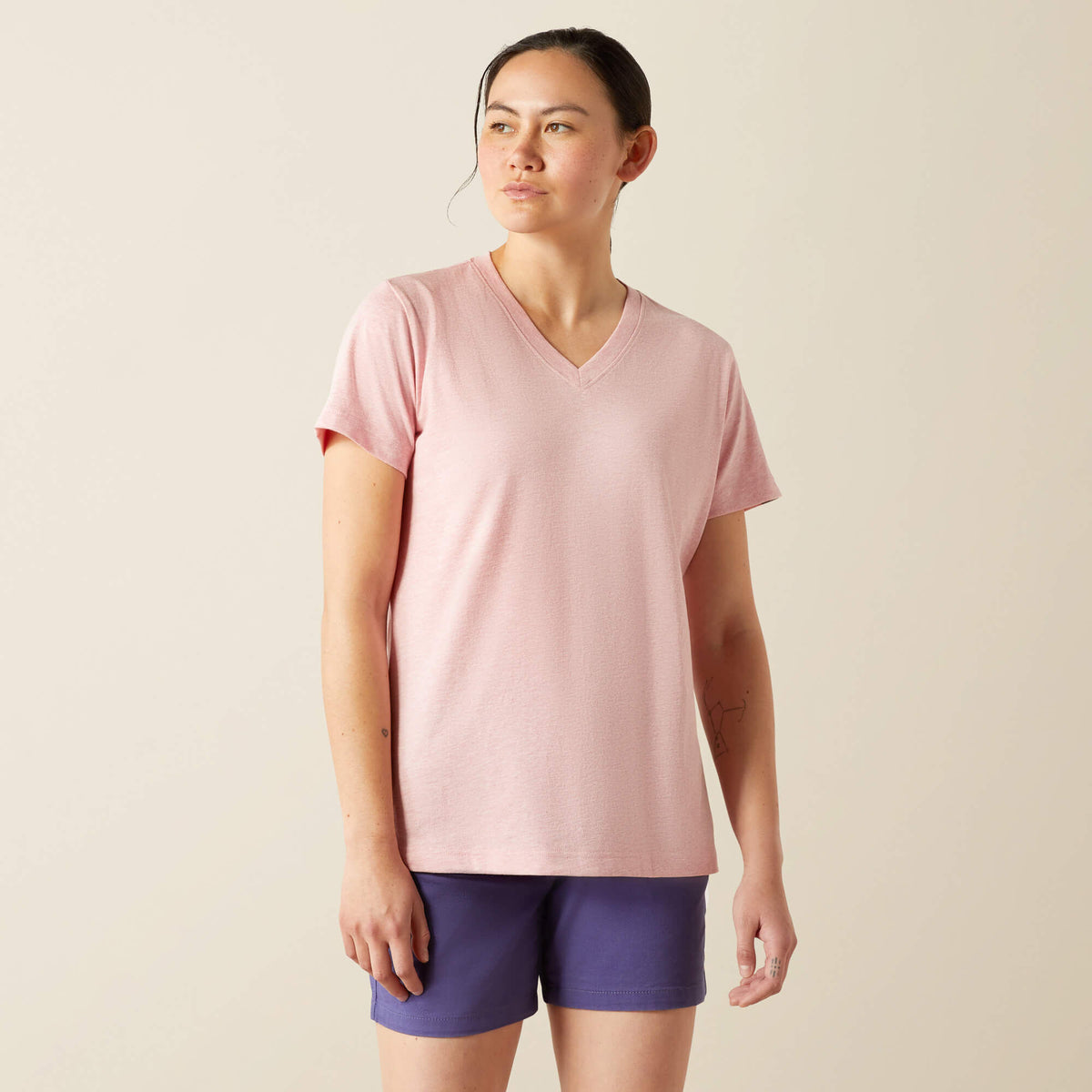 Rebar Cotton Strong Standard V-Neck T-Shirt - US 2780