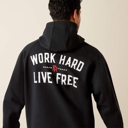 FR DuraStretch Work Hard Live Free Hoodie - US 6792