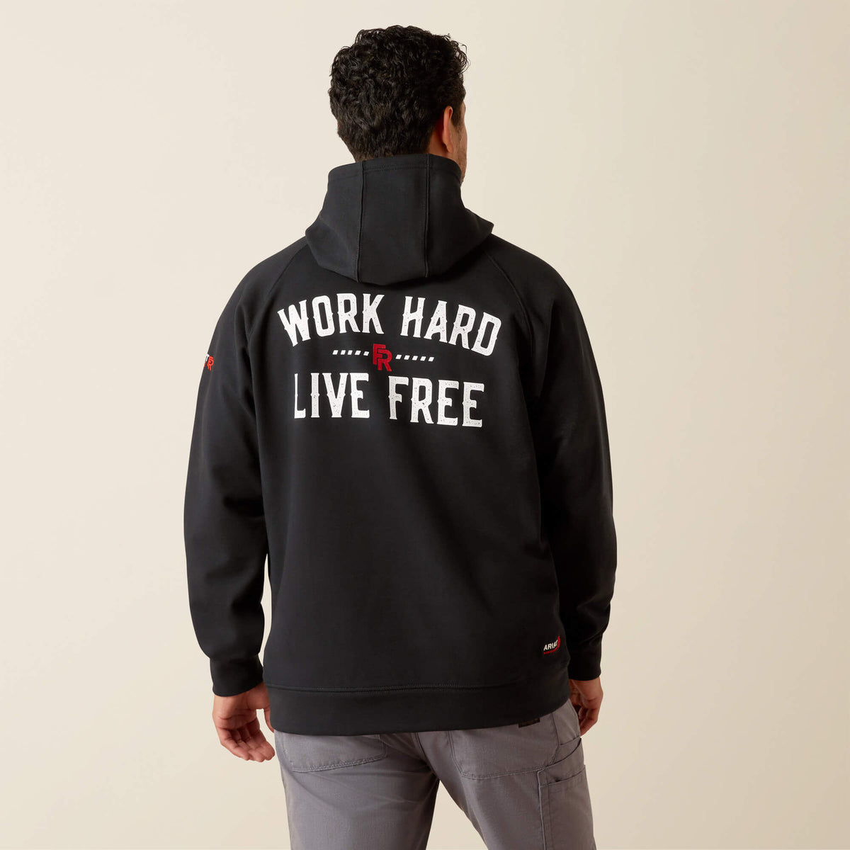 FR DuraStretch Work Hard Live Free Hoodie - US 6792