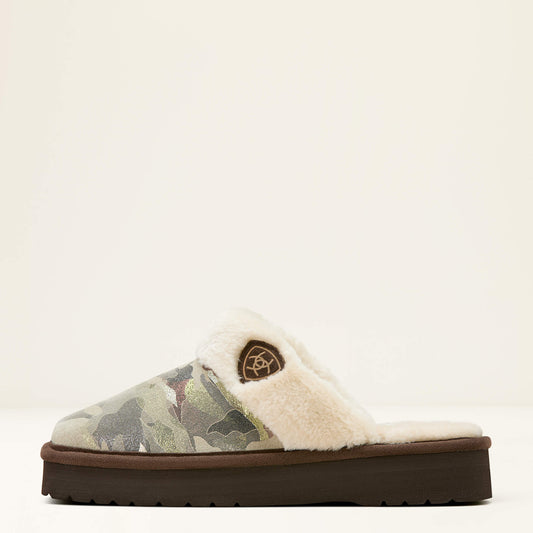 Jackie Square Toe Stack Slipper - US 2963