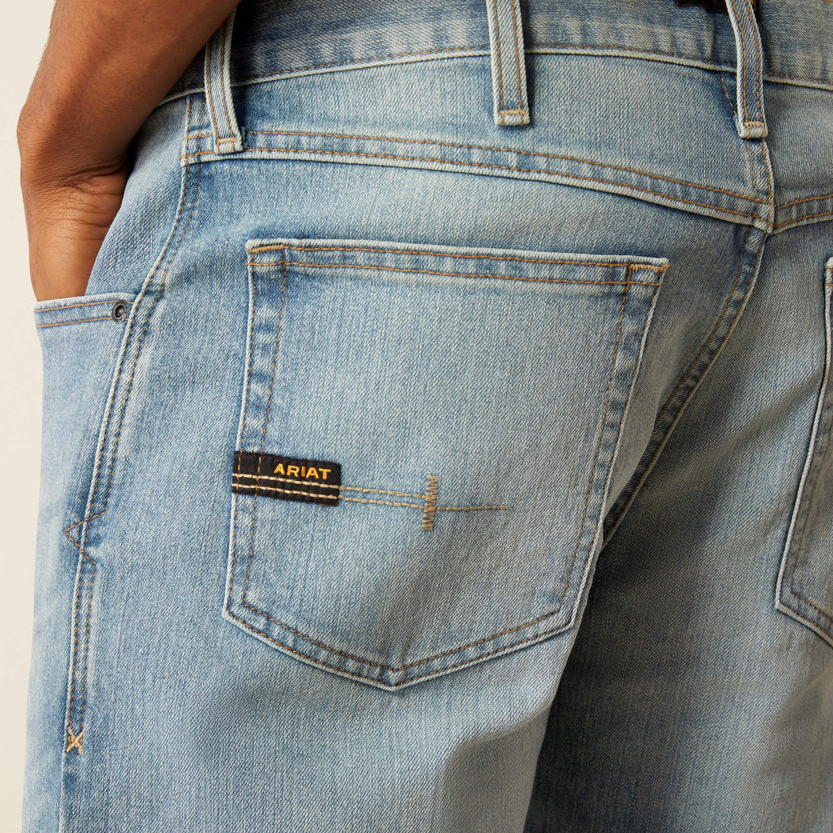 Rebar M4 Relaxed DuraStretch Basic Stackable Straight Leg Jean - US 2421