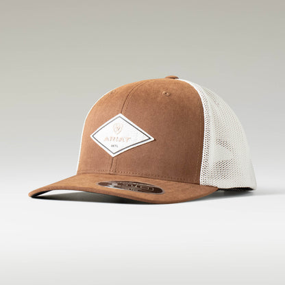 Diamond Leather Patch Cap - US 2753