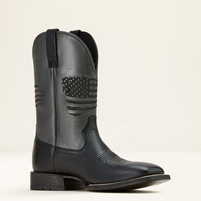 Circuit Patriot Wide Square Toe Cowboy Boot - US 4956