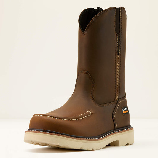 Rebar Lift Pull On Moc Toe Work Boot - US 9816