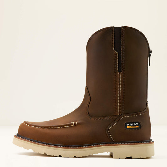 Rebar Lift Pull On Moc Toe Work Boot - US 9816