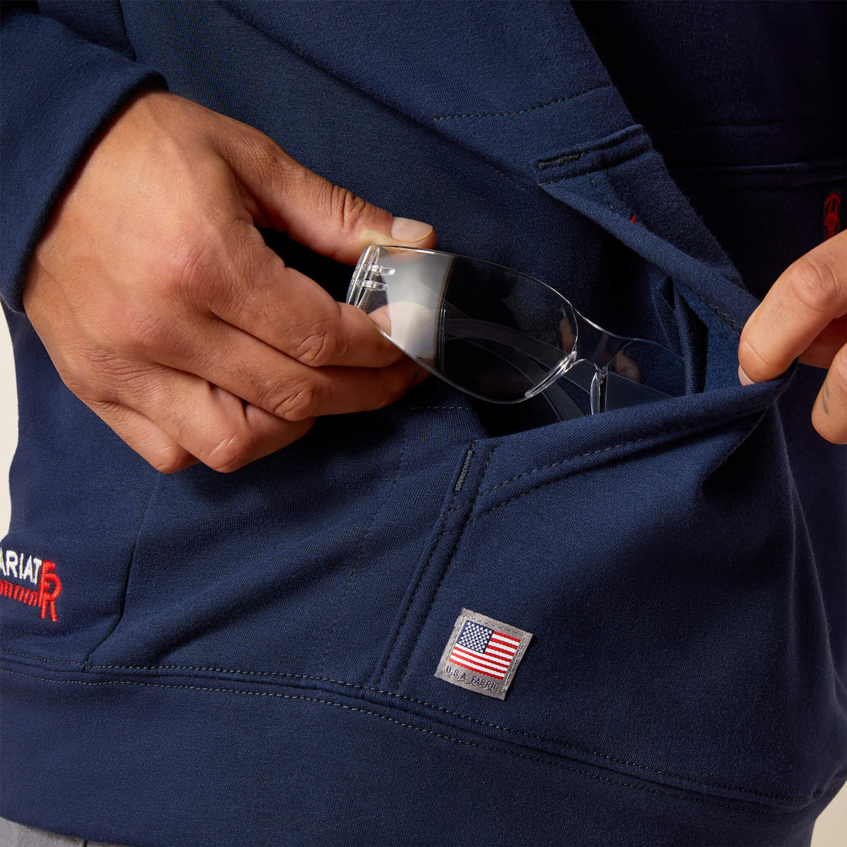 FR DuraStretch Work Hard Live Free Hoodie - US 7600