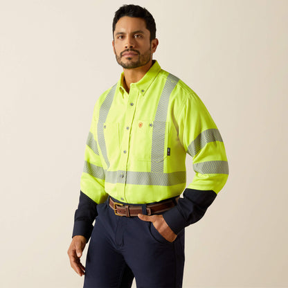 FR Hi-Vis Air Inherent Classic Fit Work Shirt - US 5247