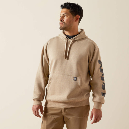 Rebar Lightweight Logo Hoodie - US 6105