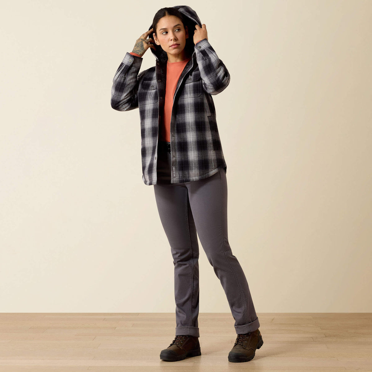 Rebar Flannel Insulated Shirt Jacket - US 0456