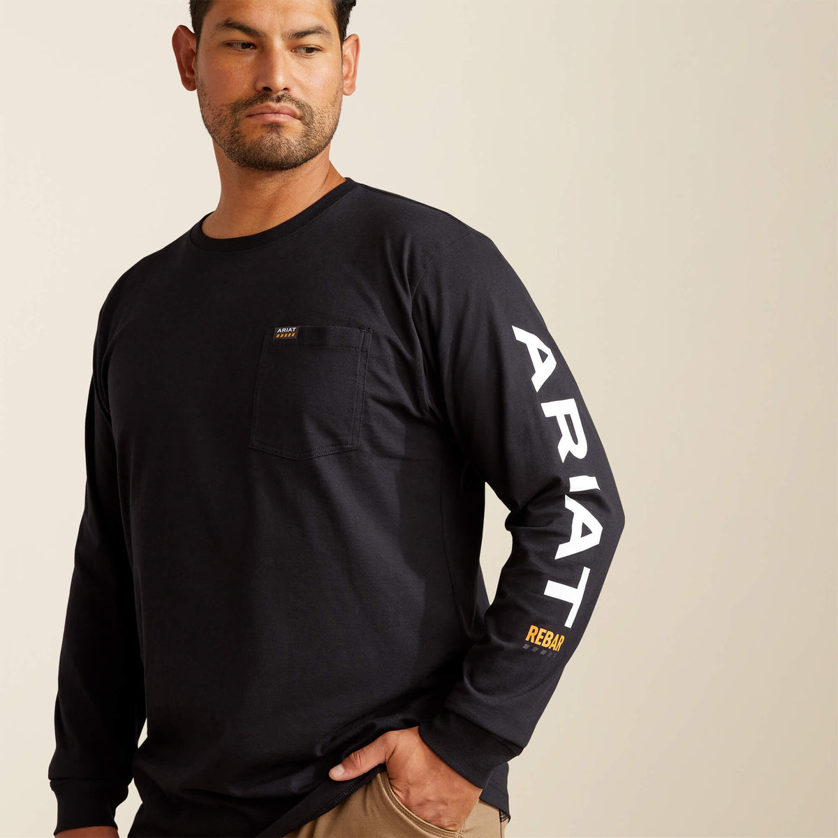 Rebar Cotton Strong Standard Logo Pocket T-Shirt - US 7257