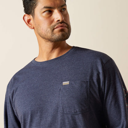 Rebar Cotton Strong Standard Logo Pocket T-Shirt - US 5809