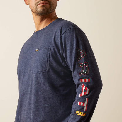 Rebar Cotton Strong Standard Logo Pocket T-Shirt - US 5809