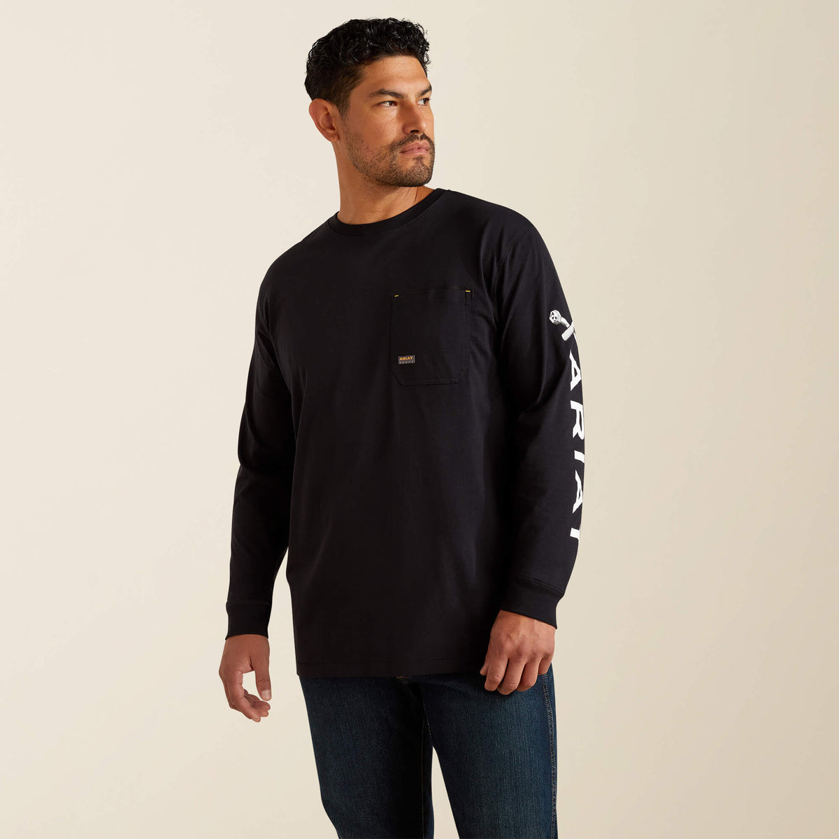 Rebar Workman Bolt Skull T-Shirt - US 4957