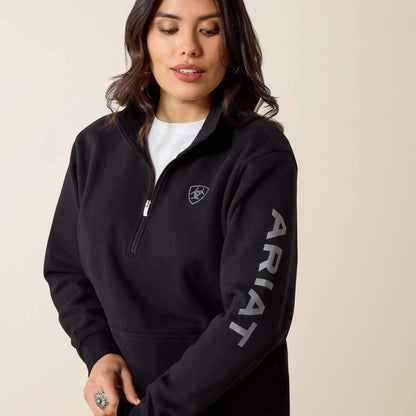 Foundation Logo 1/2 Zip Sweatshirt - US 4131