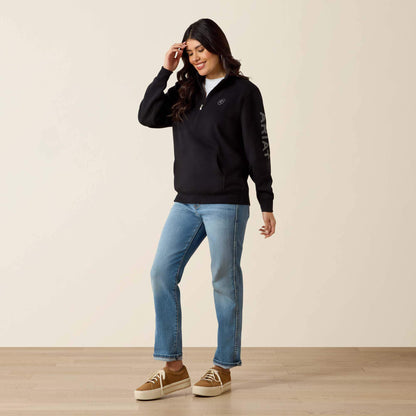 Foundation Logo 1/2 Zip Sweatshirt - US 4131