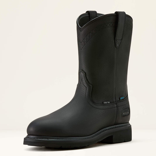 Sierra Waterproof Roper Toe Steel Toe Work Boot - US 7310