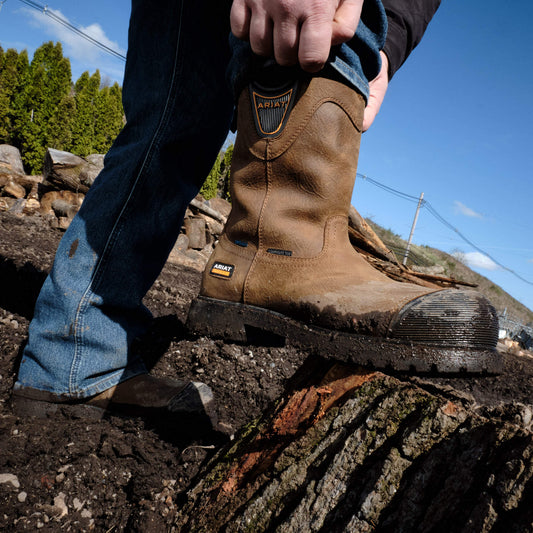 Longview Shock Shield Waterproof Composite Toe Work Boot - US 2163