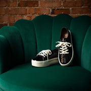 LUXE CAVIAR CROC PRINT