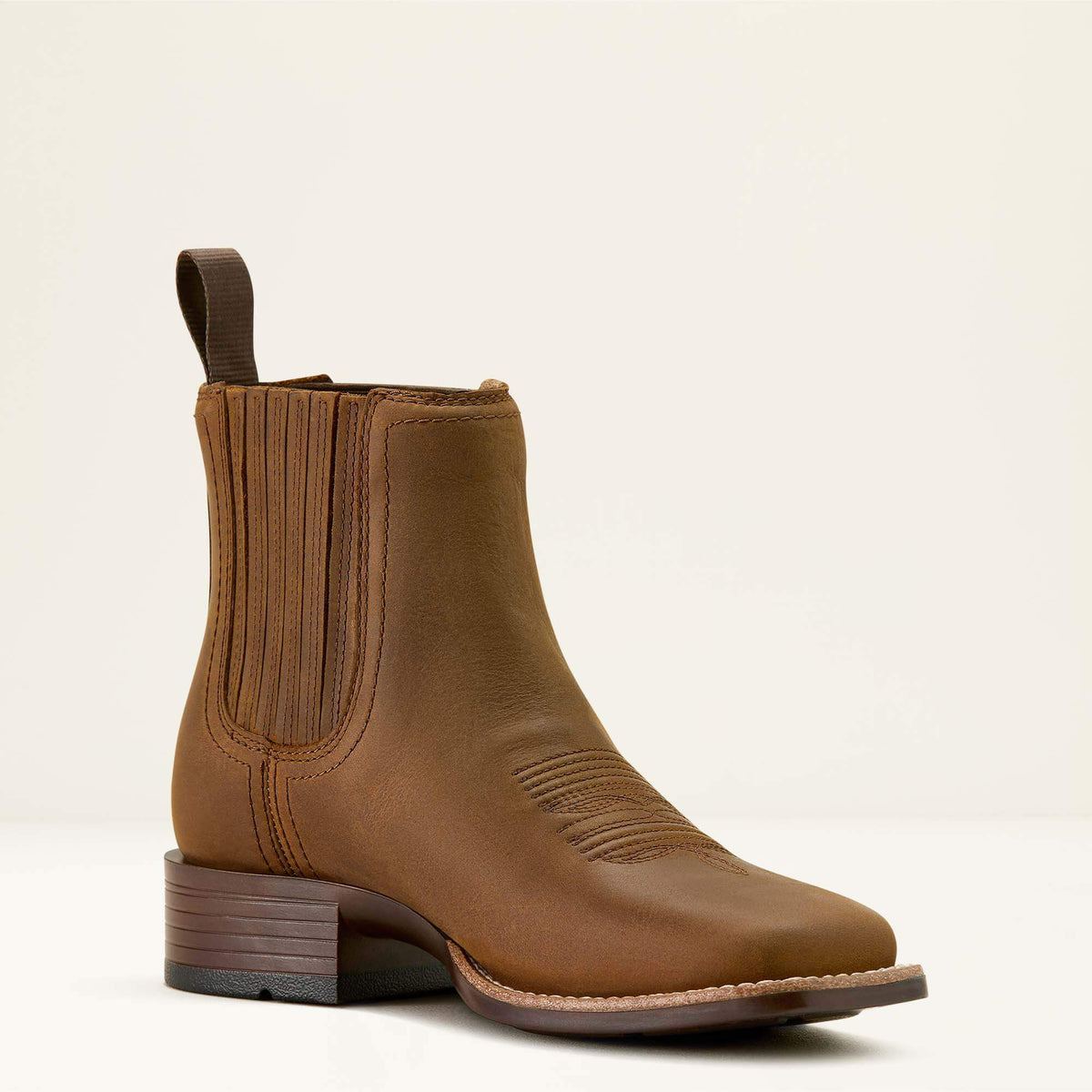 Booker Chelsea Wide Square Toe Western Boot - US 3450