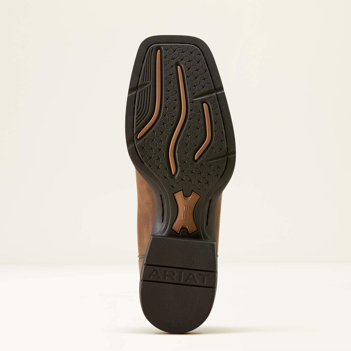 Sport Steer Skull Wide Square Toe Cowboy Boot - US 7590