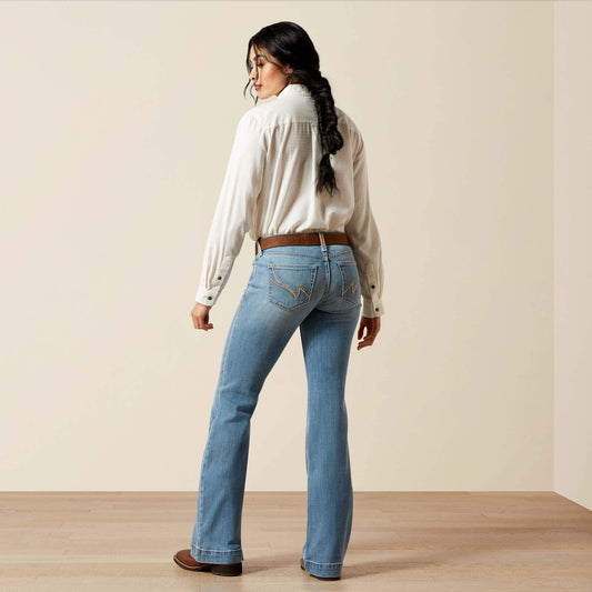 Mid Rise Giovana Leg Slim Trouser Jeans - US 2089