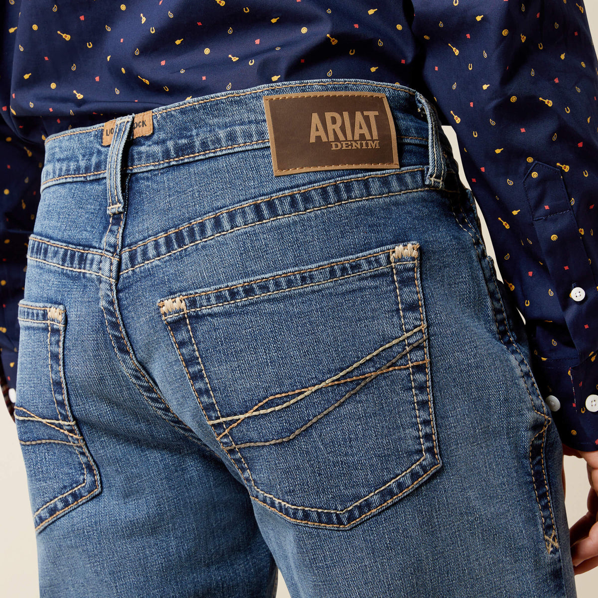 M5 Straight Calico Straight Leg Jean - US 4115