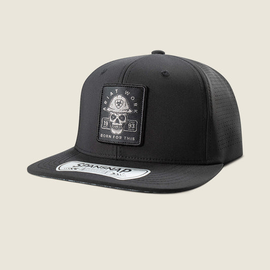 Work Roughneck Reflective Patch Snapback Cap - US 4512