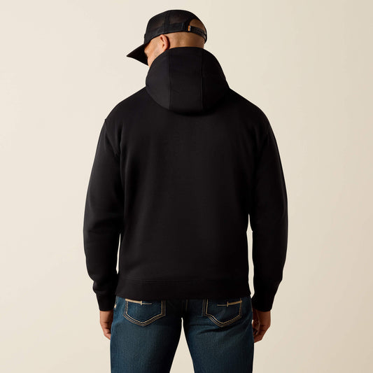 Rebar Lightweight Duct Logo Hoodie - US 0994