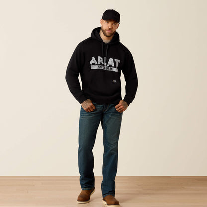 Rebar Lightweight Duct Logo Hoodie - US 0994