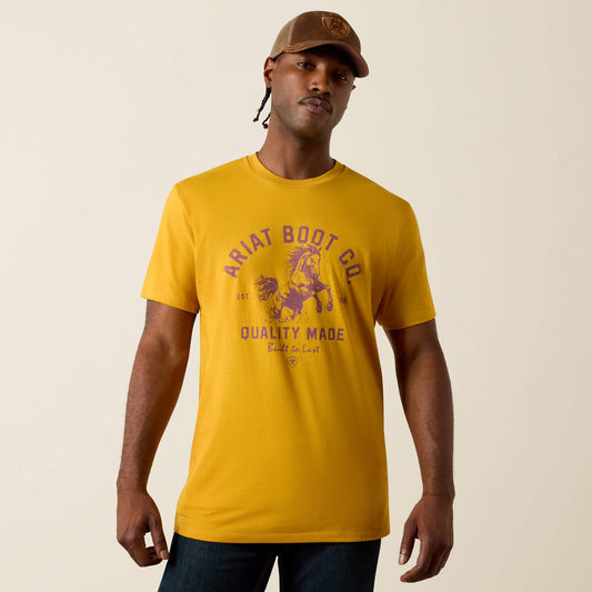 Ariat College Bronc Classic Fit T-Shirt - US 2830