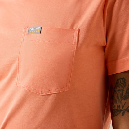 Rebar Cotton Strong Anvil Logo T-Shirt - US 8085