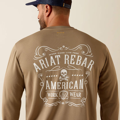 Rebar Heat Fighter Label Long Sleeve T-Shirt - US 1072