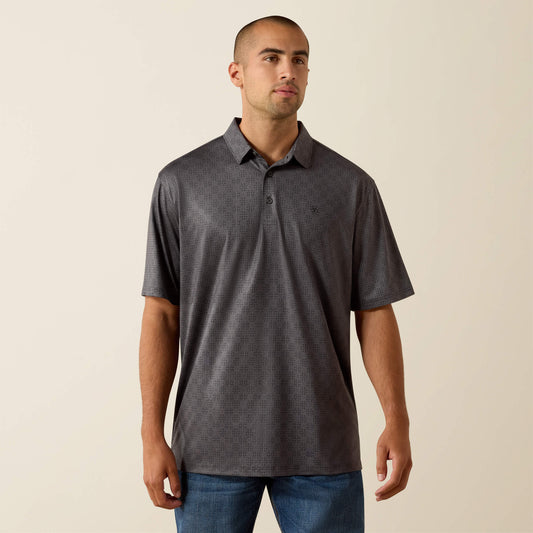 Printed 360 Airflow Classic Fit Polo - US 3318