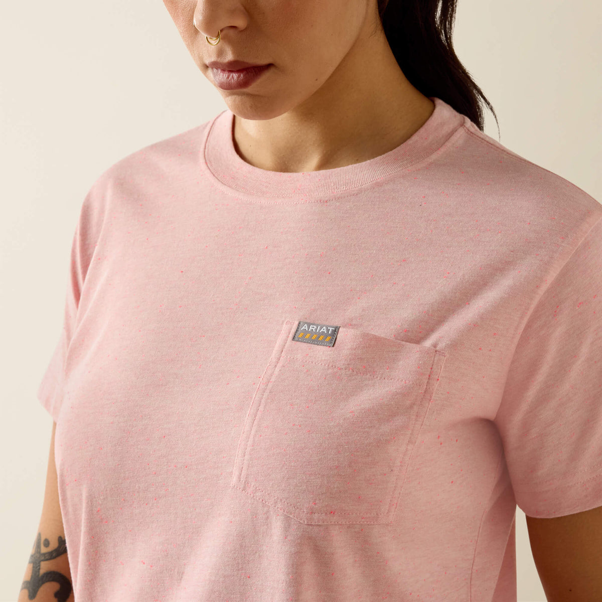 Rebar Cotton Strong Space Dyed T-Shirt - US 4337