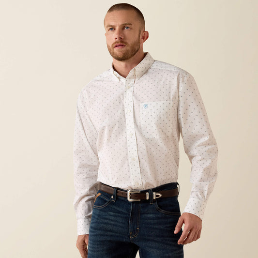 Wrinkle Free Cal Classic Fit Shirt - US 7065