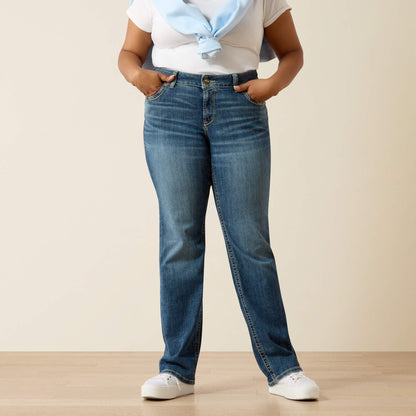 Mid Rise Estelle Straight Leg Jeans - US 1249