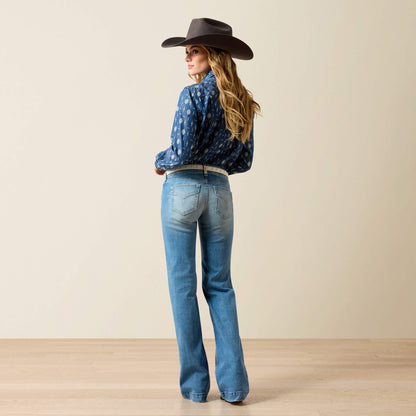 Mid Rise Clara Trouser Jeans - US 8154