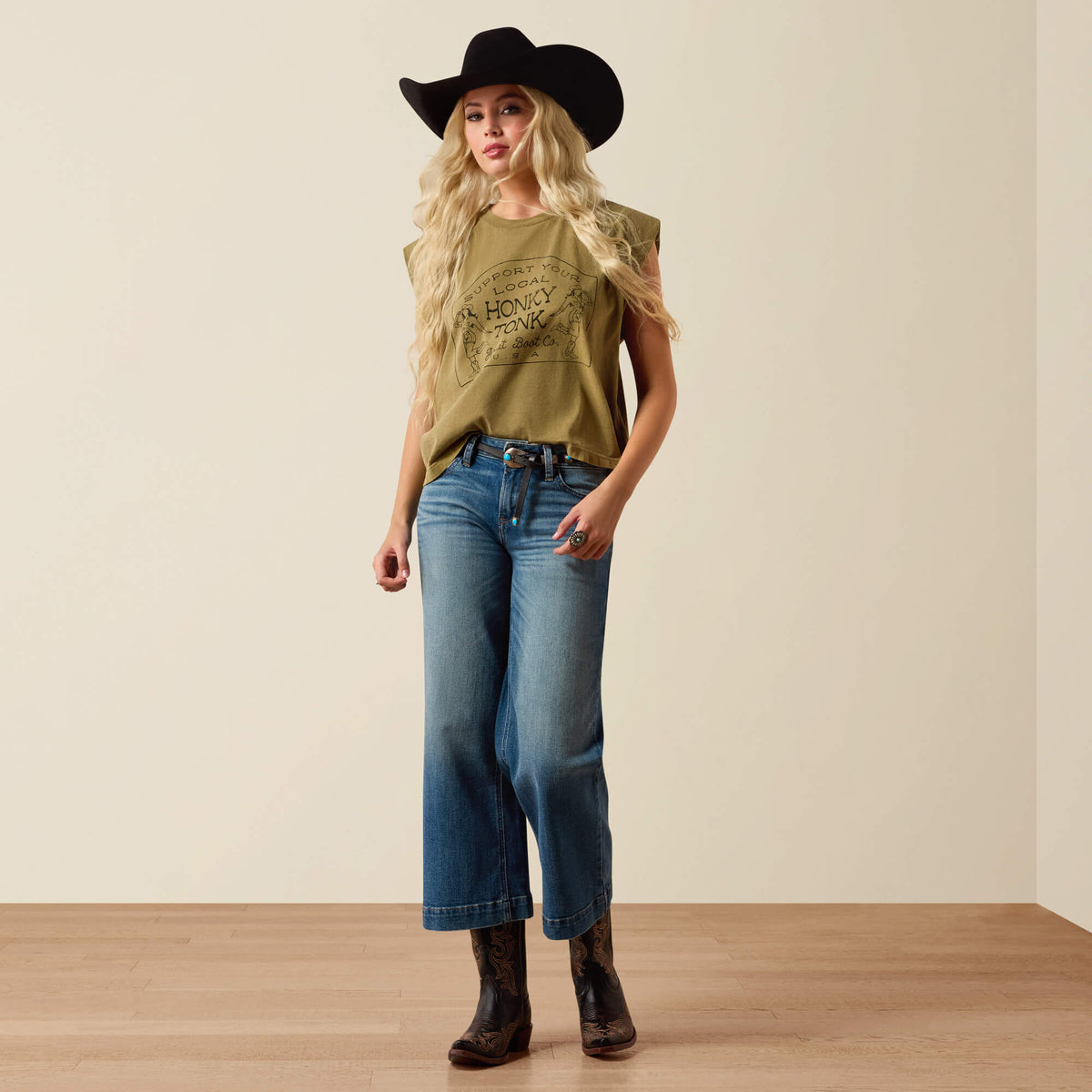 Perfect Rise Jazmine Wide Leg Crop Jeans - US 5902