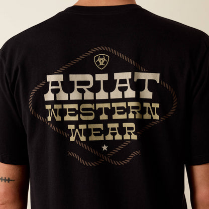 Ariat Country and Western Lockup Classic Fit T-Shirt - US 2582