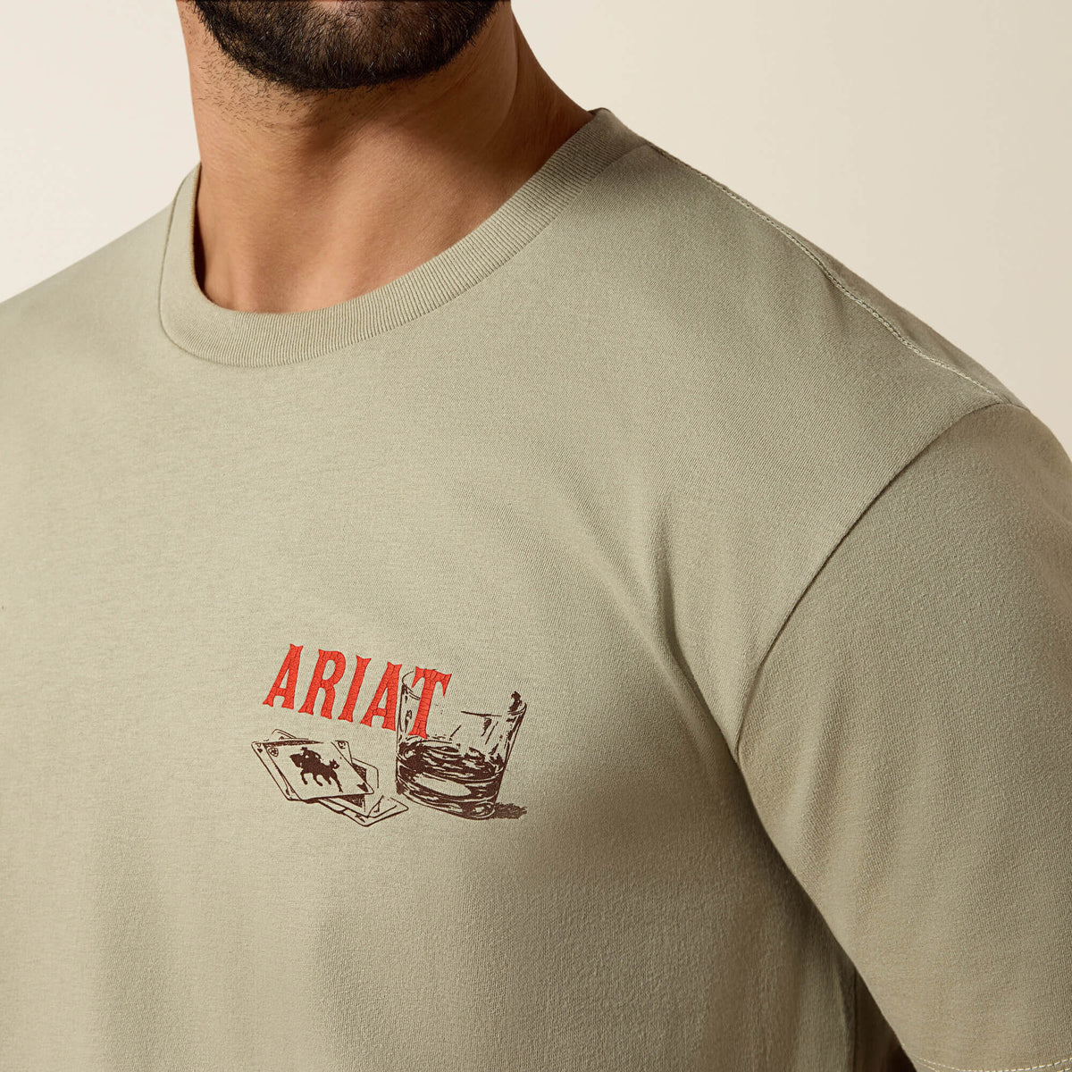 Ariat Whiskey Uno Classic Fit T-Shirt - US 6975
