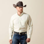 Wrinkle Free Solid Fitted Shirt - US 1253