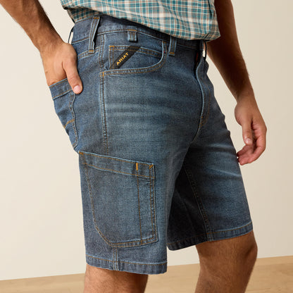 Rebar M4 Relaxed Denim 10" DuraStretch Shorts - US 7975