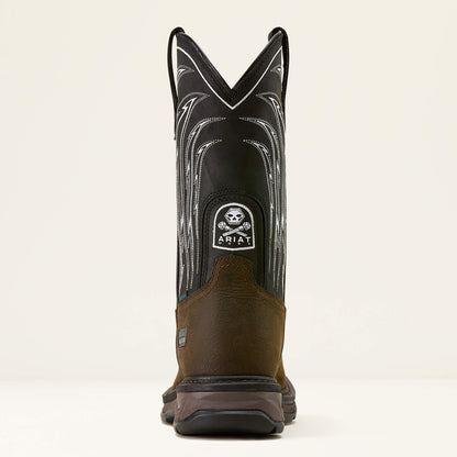 WorkHog XT Bolt Skull Waterproof Wide Square Toe Work Boot - US 1636