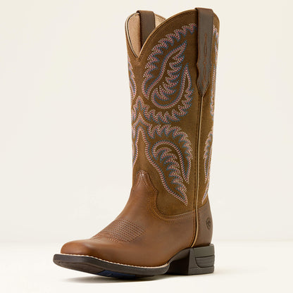 Cattle Caite Wide Square Toe Western Boot - US 1011
