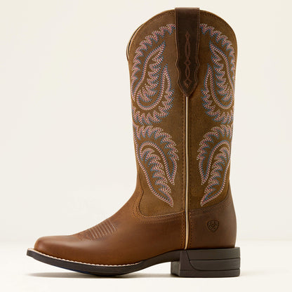 Cattle Caite Wide Square Toe Western Boot - US 1011