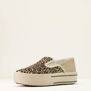 CREAM CHEETAH HAIR ON