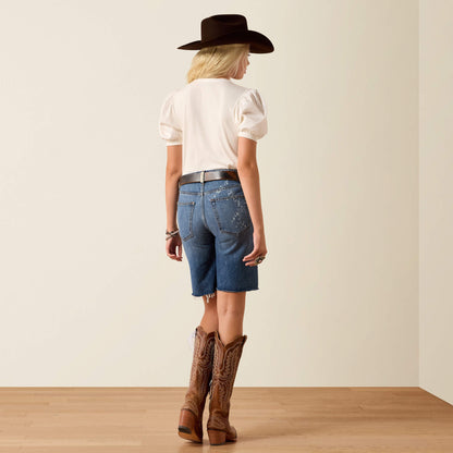 Ultra High Rise Relaxed Tomboy 10" Shorts - US 9381