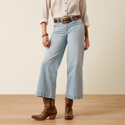 Perfect Rise Clare Wide Leg Crop Jeans - US 1426